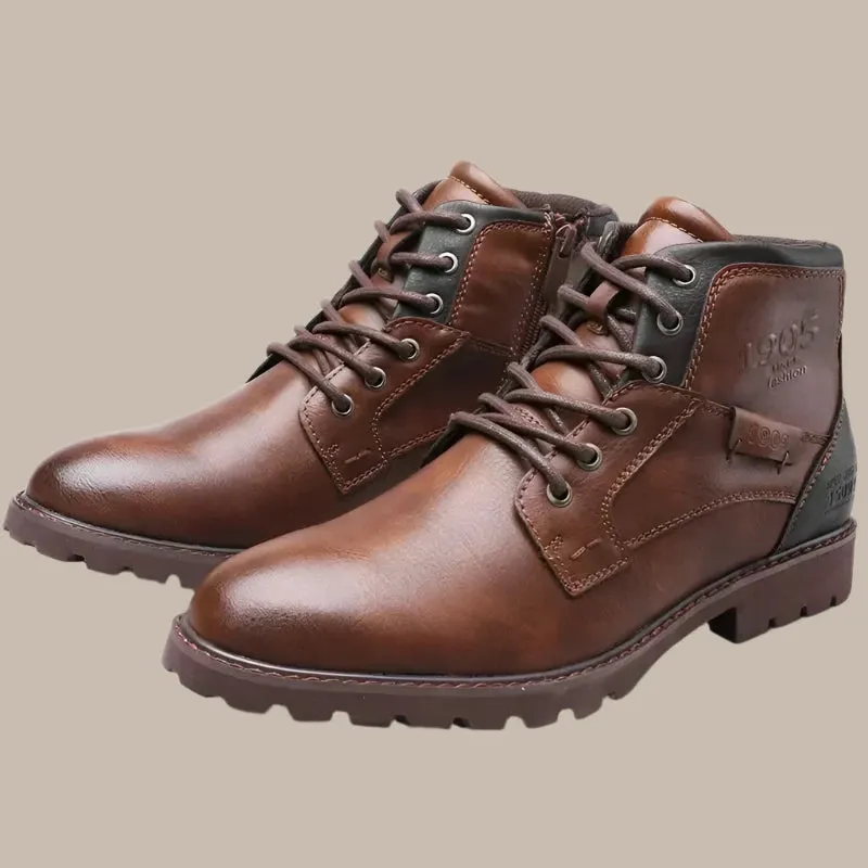 Autumn Winter High Quality Leather Shoes