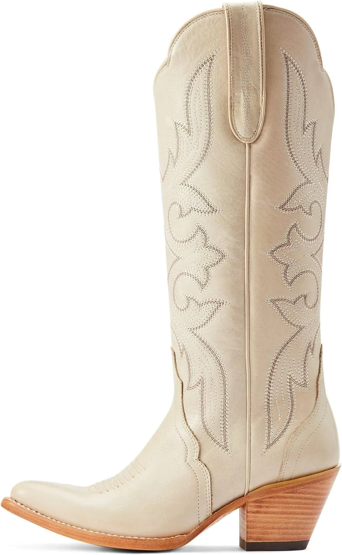 Belinda StretchFit Western Boot Ariat Cowboy Boots, Bone