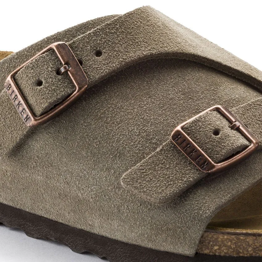 Birkenstock Zurich - Taupe Suede