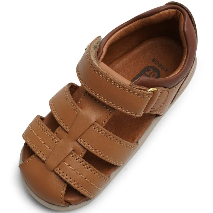 Bobux Step Up Todders Sandal Roam 729213 Caramel & Toffee