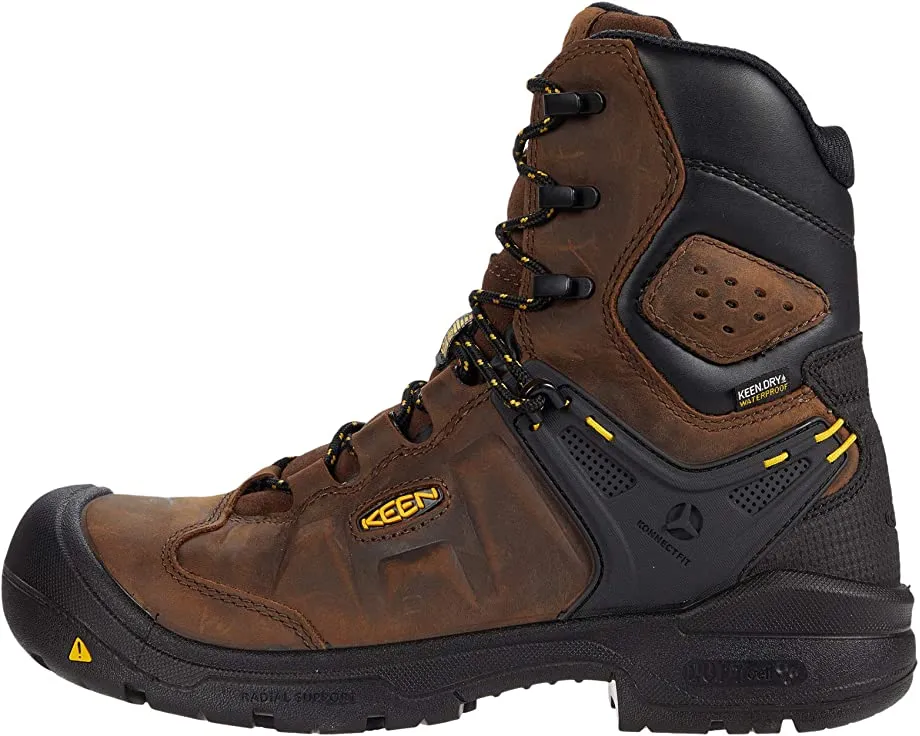 Boots Dover 8" Waterproof (Carbon-fiber Toe) KEEN Utility, dark earth