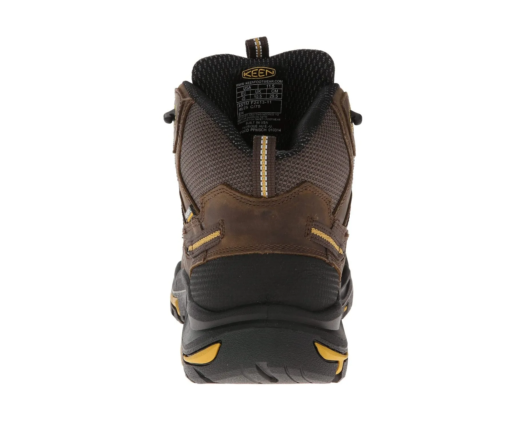 Braddock Mid WP KEEN Utility Boots, Cascade Brown