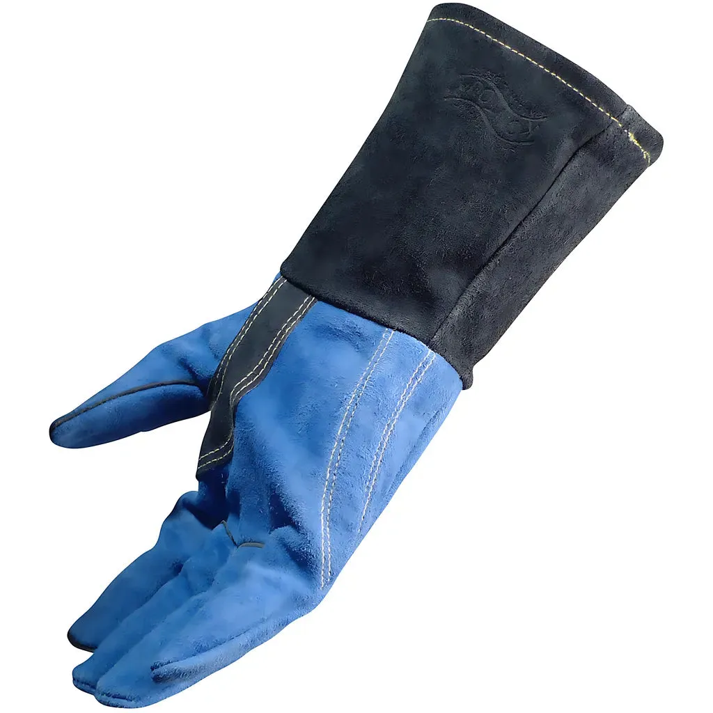 Caiman 1506 Premium Split Cowhide MIG/Stick Welder's Glove with Fleece Lining