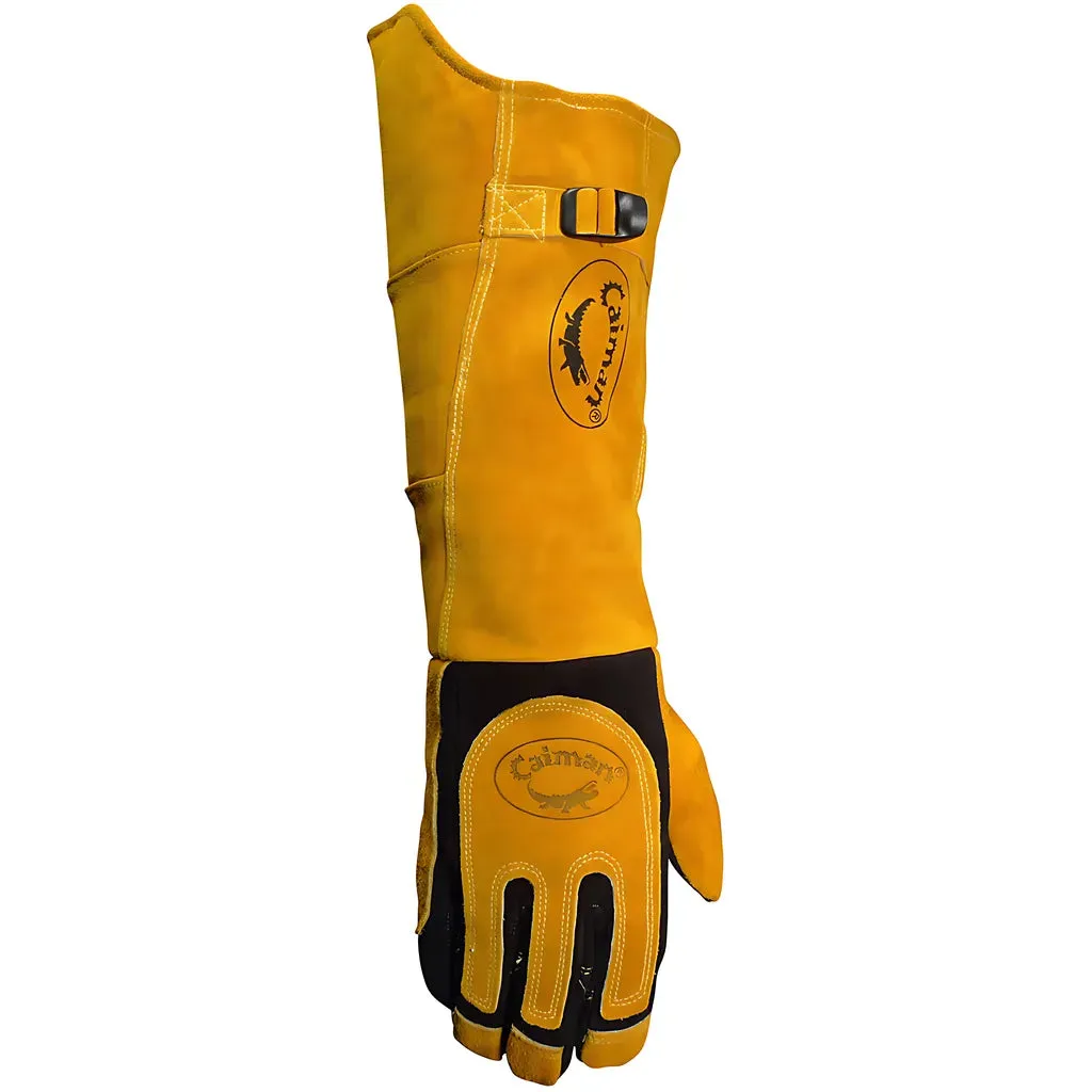 Caiman 1878-0 21" Deerskin FR Insulated MIG/Stick Welding Gloves