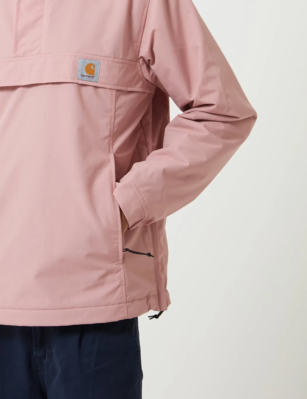 Carhartt-WIP Nimbus Half-Zip Jacket (Fleece Lined) - Blush Pink