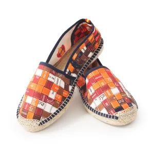 CARRE Orange/Brown Classic Espadrilles