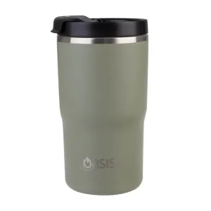 Ceramic Lined Insulated Travel Mug 480mL Olive