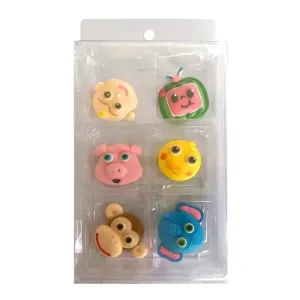 CoComelon Icing Decorations - 6 Pkt