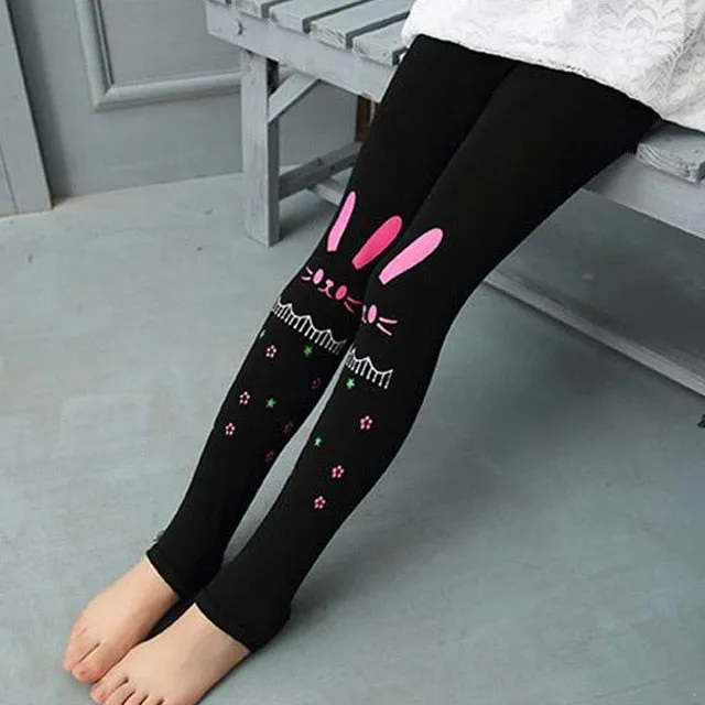 Cute Cartoon Cat Leggings