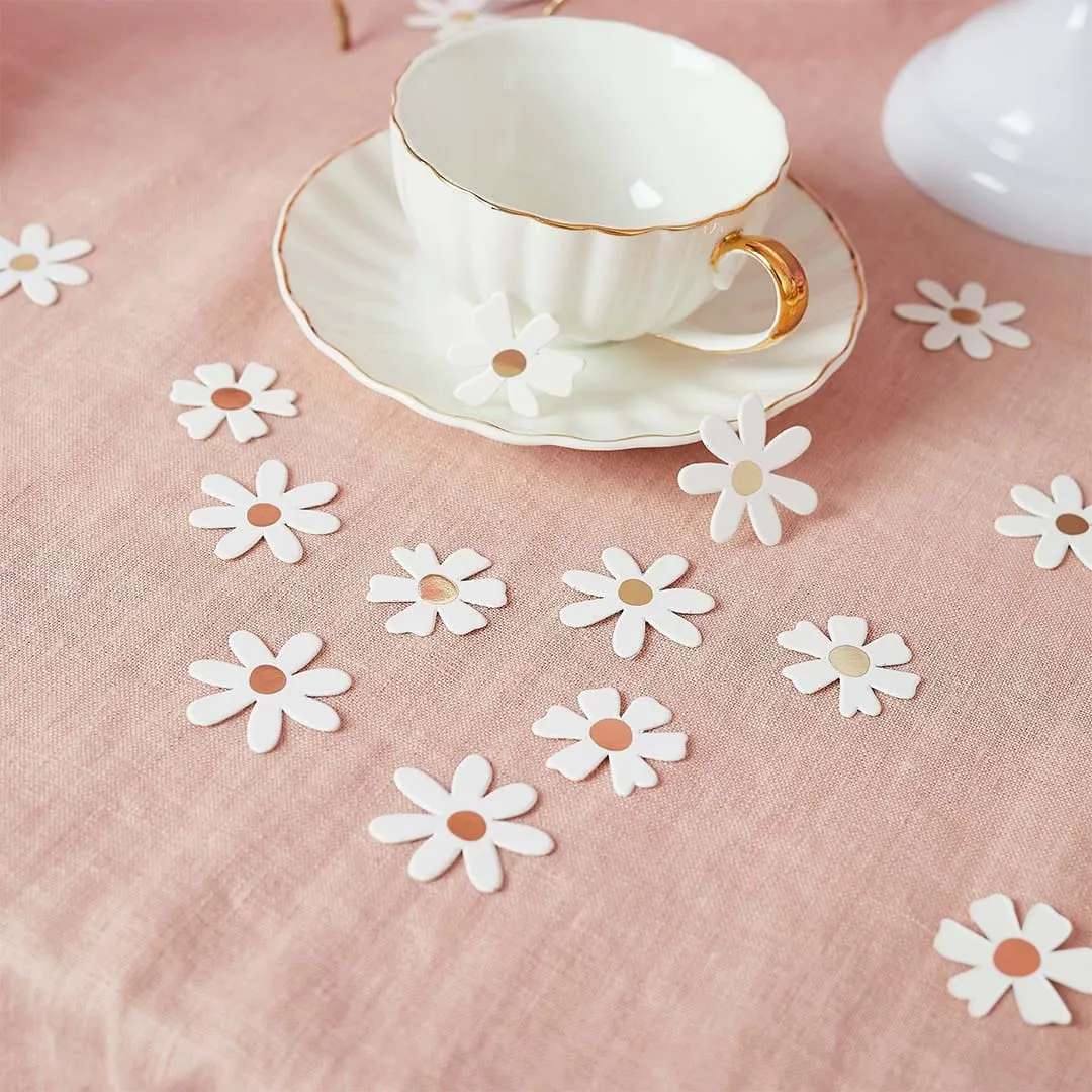 Daisy Party Table Scatter Confetti 10g