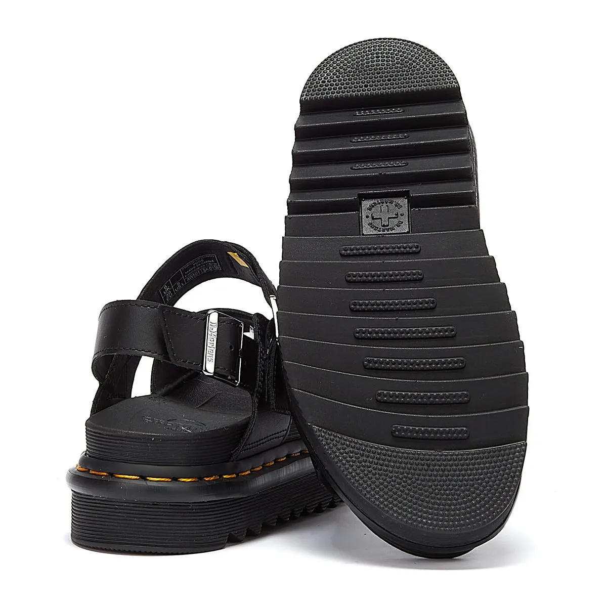 Dr. Martens Voss Hydro Womens Black Sandals