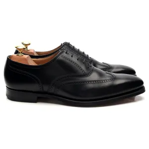 'Drummond' Black Leather Oxford Brogues UK 8.5 G