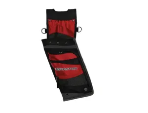 EASTON QUIVER DELUXE FIELD W/ BELT RH - RED EACH