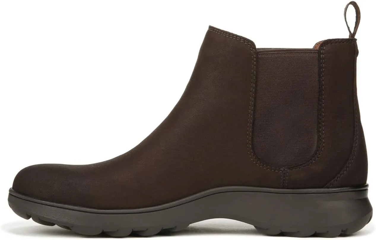 Evergreen VIONIC Chelsea Boots, Chocolate Nubuck