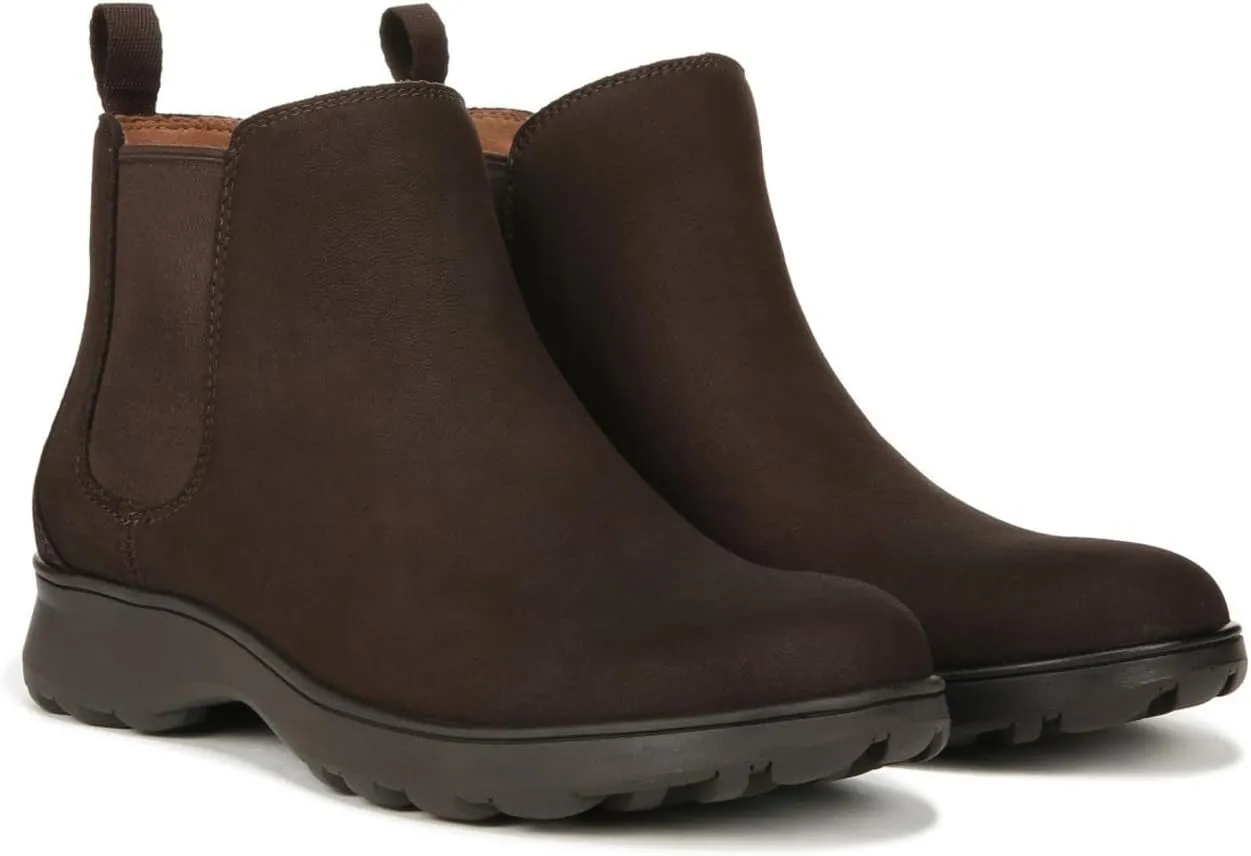 Evergreen VIONIC Chelsea Boots, Chocolate Nubuck