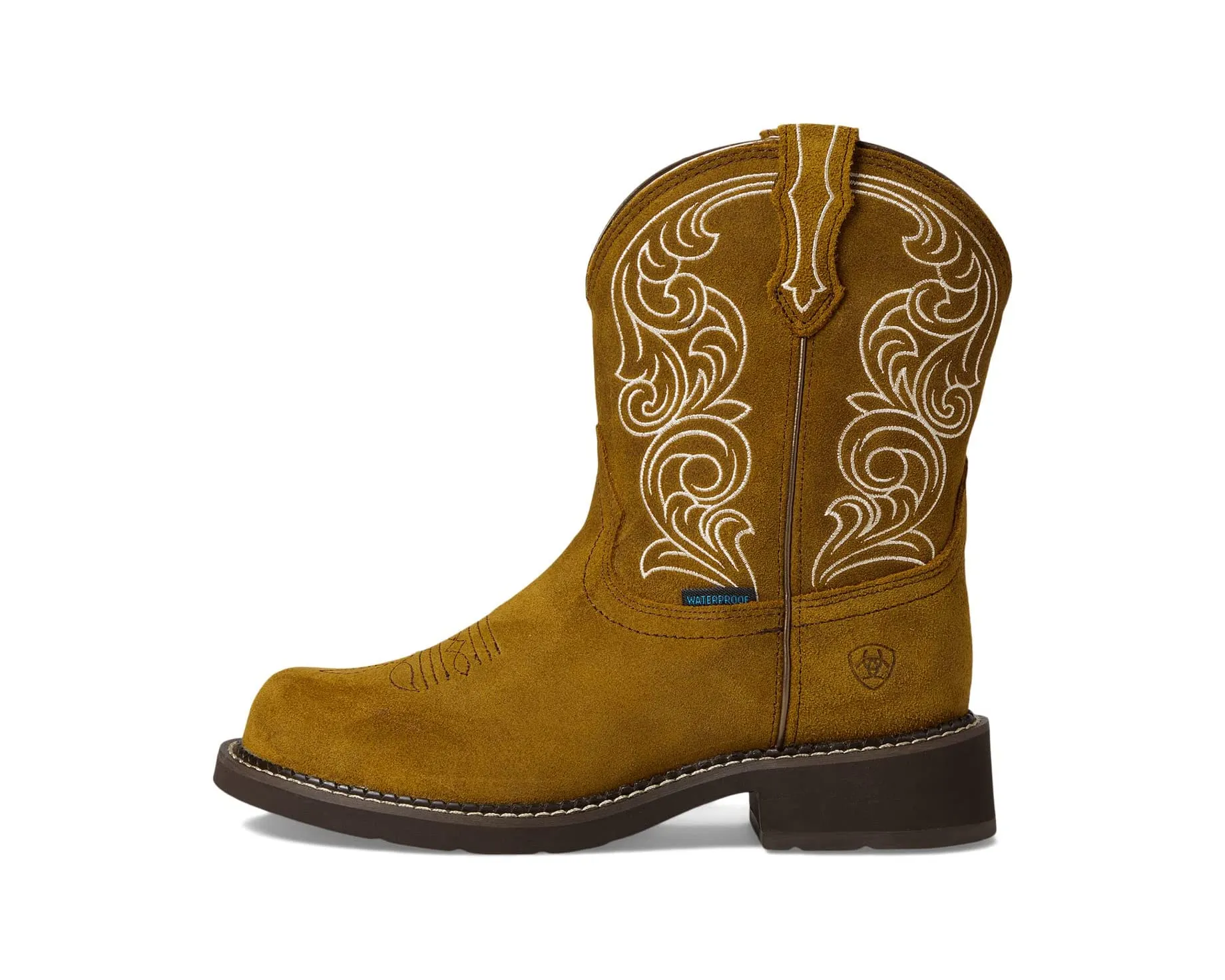 Fatbaby Heritage Waterproof Western Boot Ariat, Ginger Spice