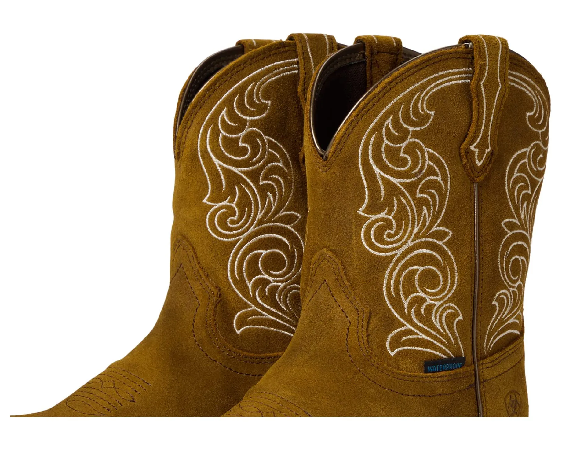 Fatbaby Heritage Waterproof Western Boot Ariat, Ginger Spice