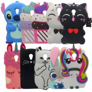 For Meizu M5 M5S Hot 3D Silicon unicorn Cat Cupcake Cartoon Soft Phone Back Skin Cover Case for Meizu M5 M5S Meilan 5 5.2"