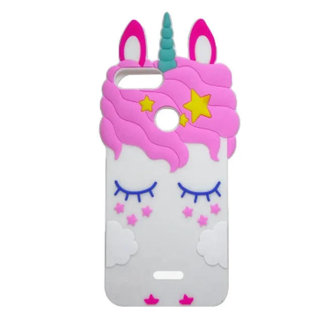 For Xiaomi Redmi 6 6A 3D Unicorn Horse Cat Minnie Silicone Back Case Cover for Xiaomi Redmi 6A 6 A 5.45 inch phone Coque fundas