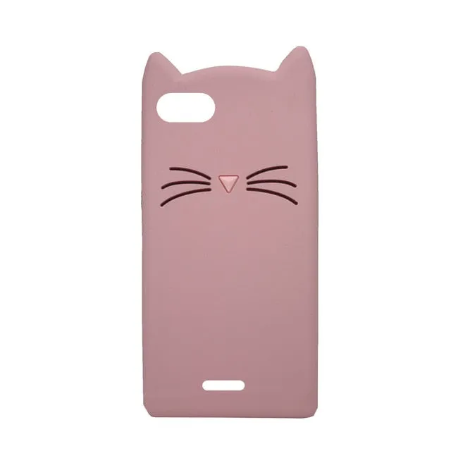 For Xiaomi Redmi 6 6A 3D Unicorn Horse Cat Minnie Silicone Back Case Cover for Xiaomi Redmi 6A 6 A 5.45 inch phone Coque fundas