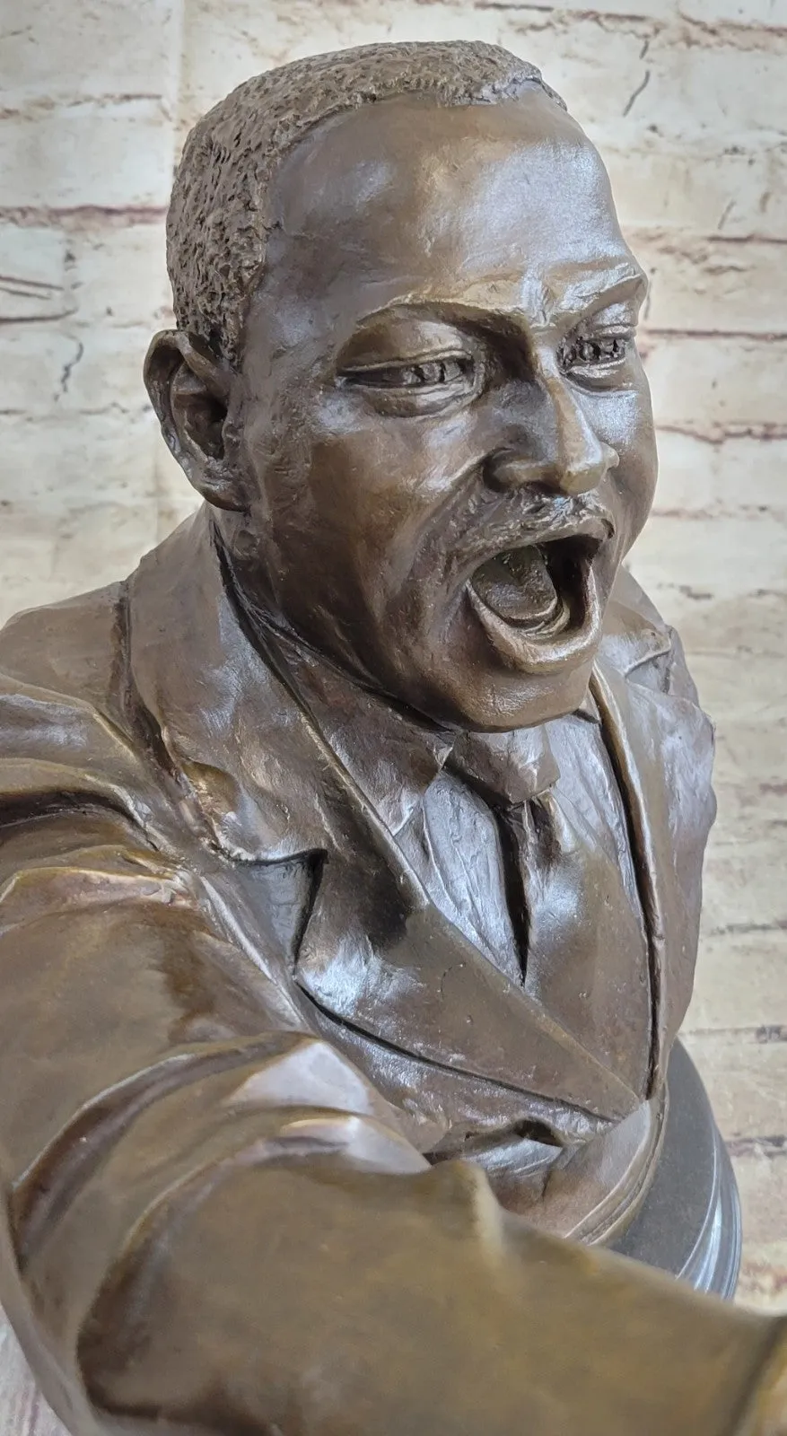 Golden Legacy Hand Made Bronze of Martin Luther King Jr. Home/Office Decor Figure