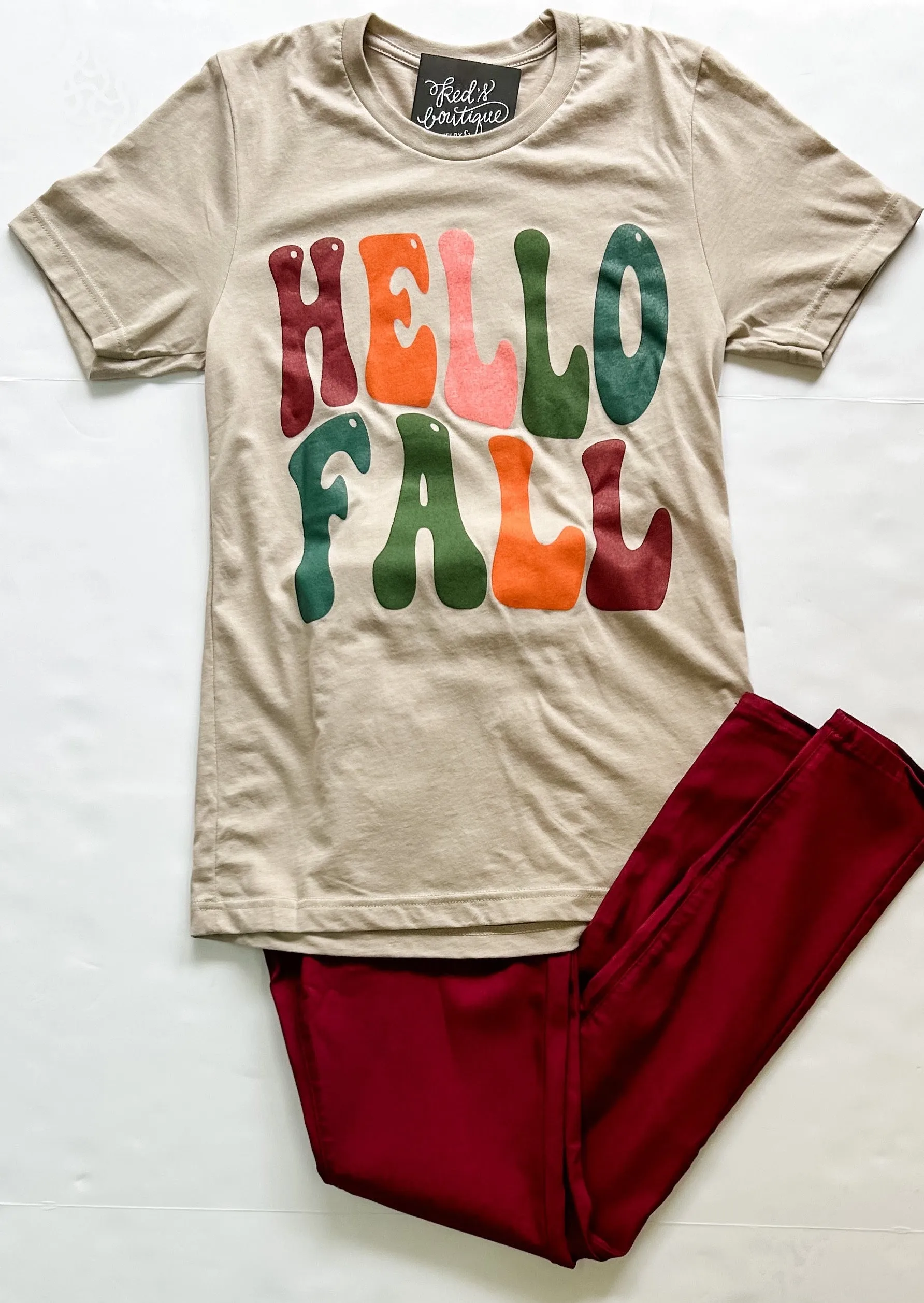 Hello Fall Retro Tee