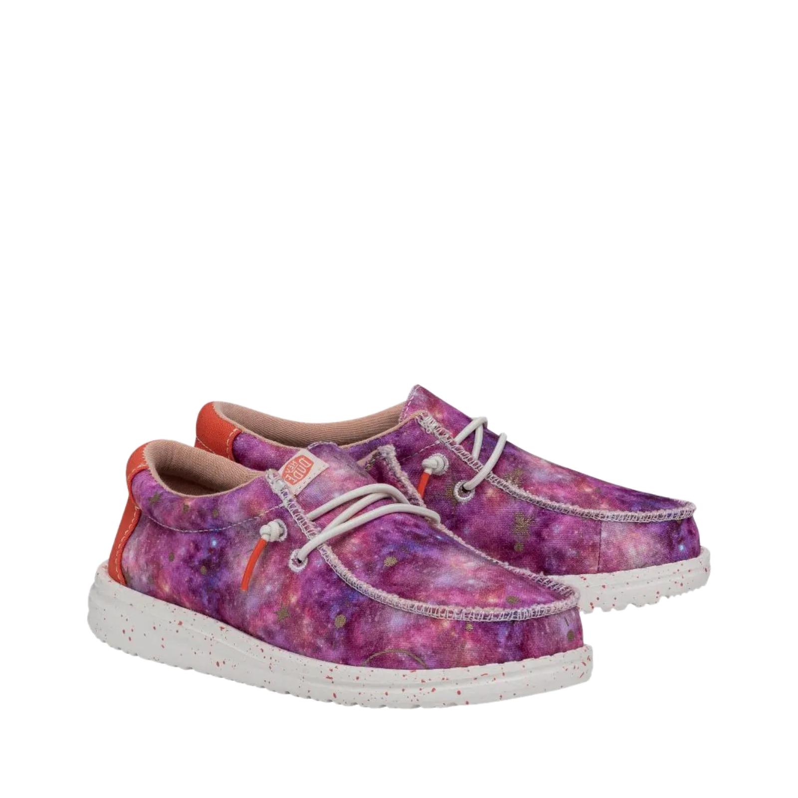 Hey Dude Youth Wally Galaxy Pink Casual Shoes 40429-9DD