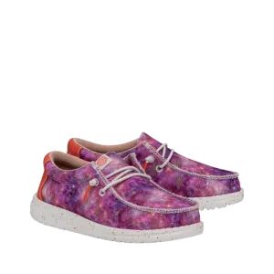 Hey Dude Youth Wally Galaxy Pink Casual Shoes 40429-9DD