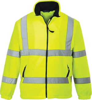 Hi-Vis Mesh Lined Fleece