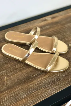 Julia Sandals: Gold