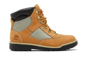 Junior Timberland 6" Field Boots, Tan