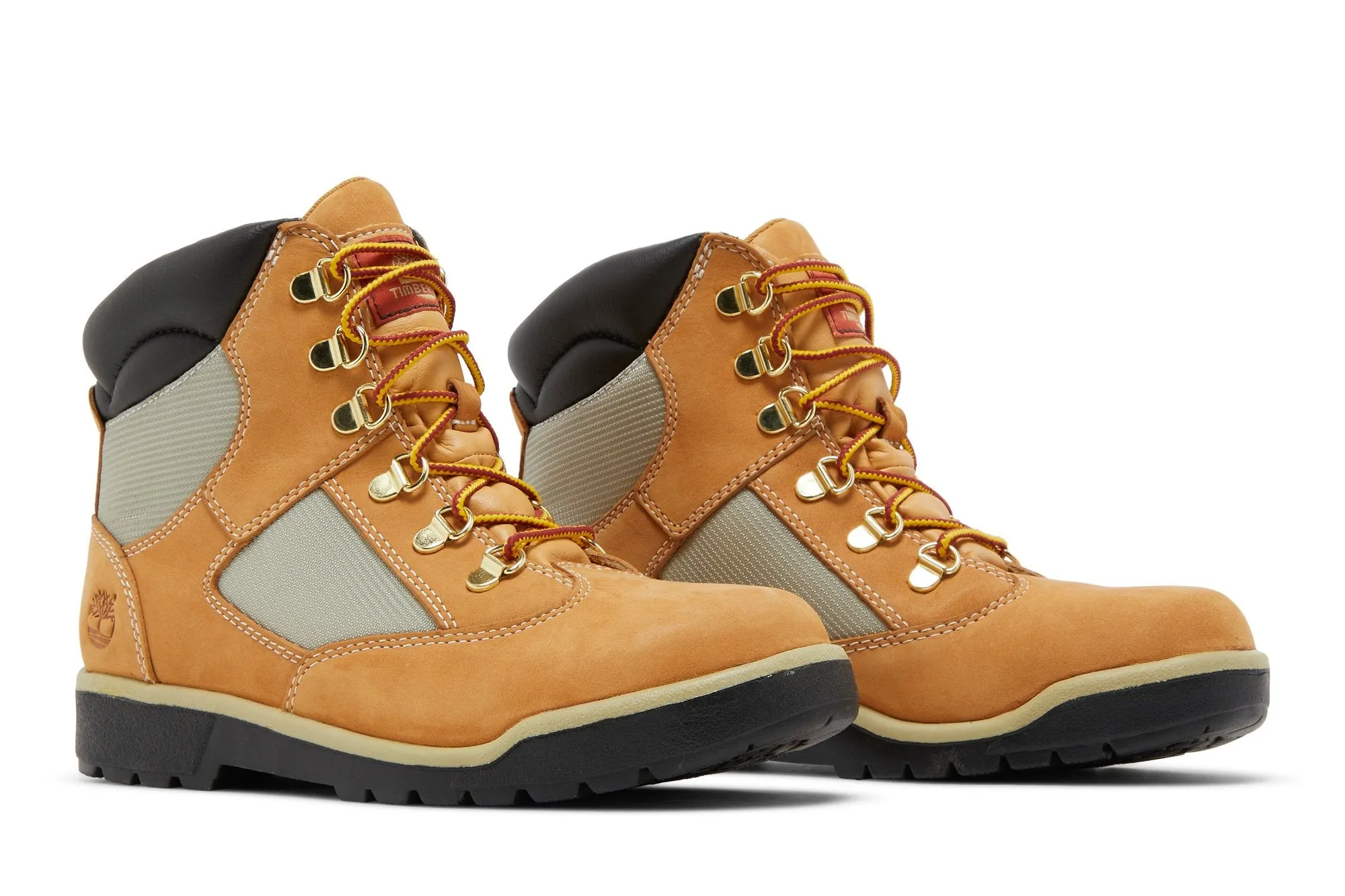 Junior Timberland 6" Field Boots, Tan