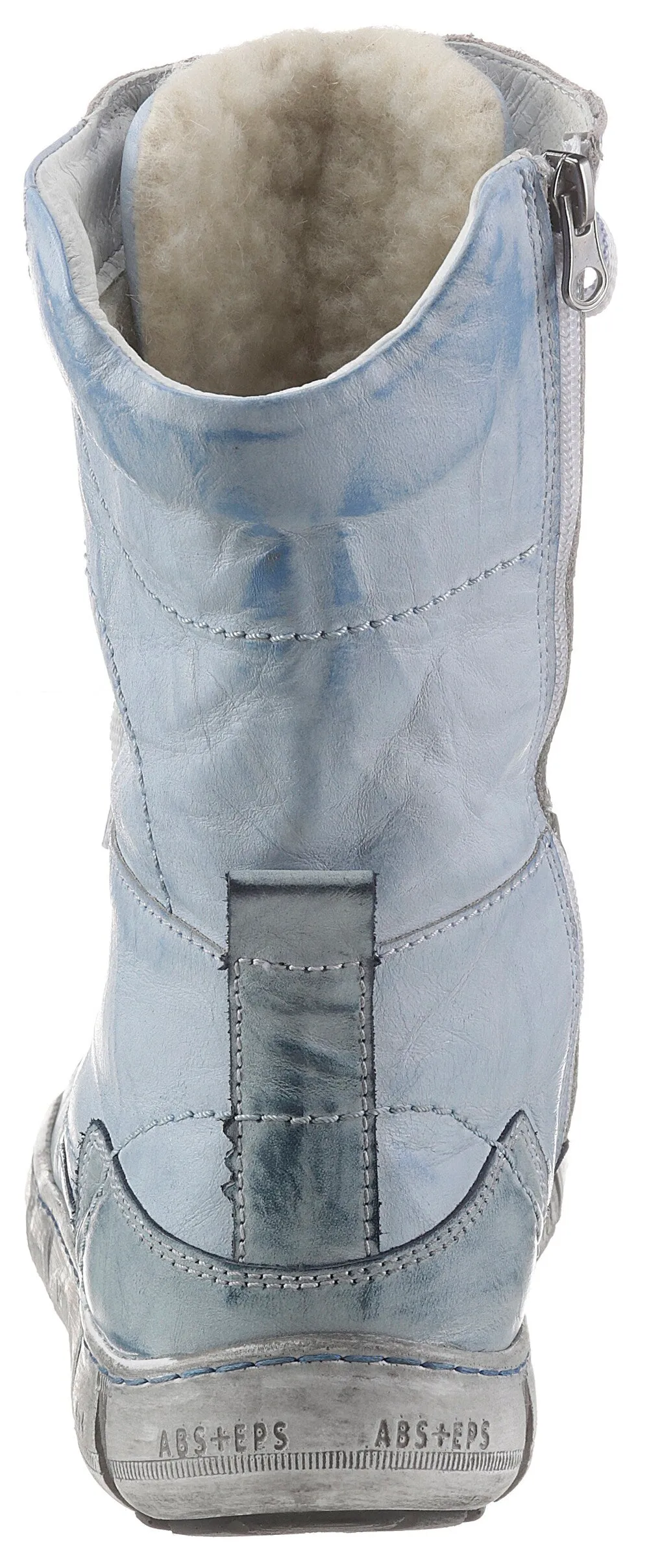 KACPER lace-up boots, light blue