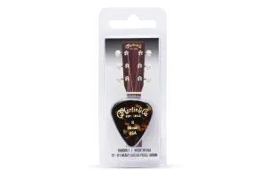 Martin #1 Tortoise Shell Picks Heavy .96mm - 12 Pack