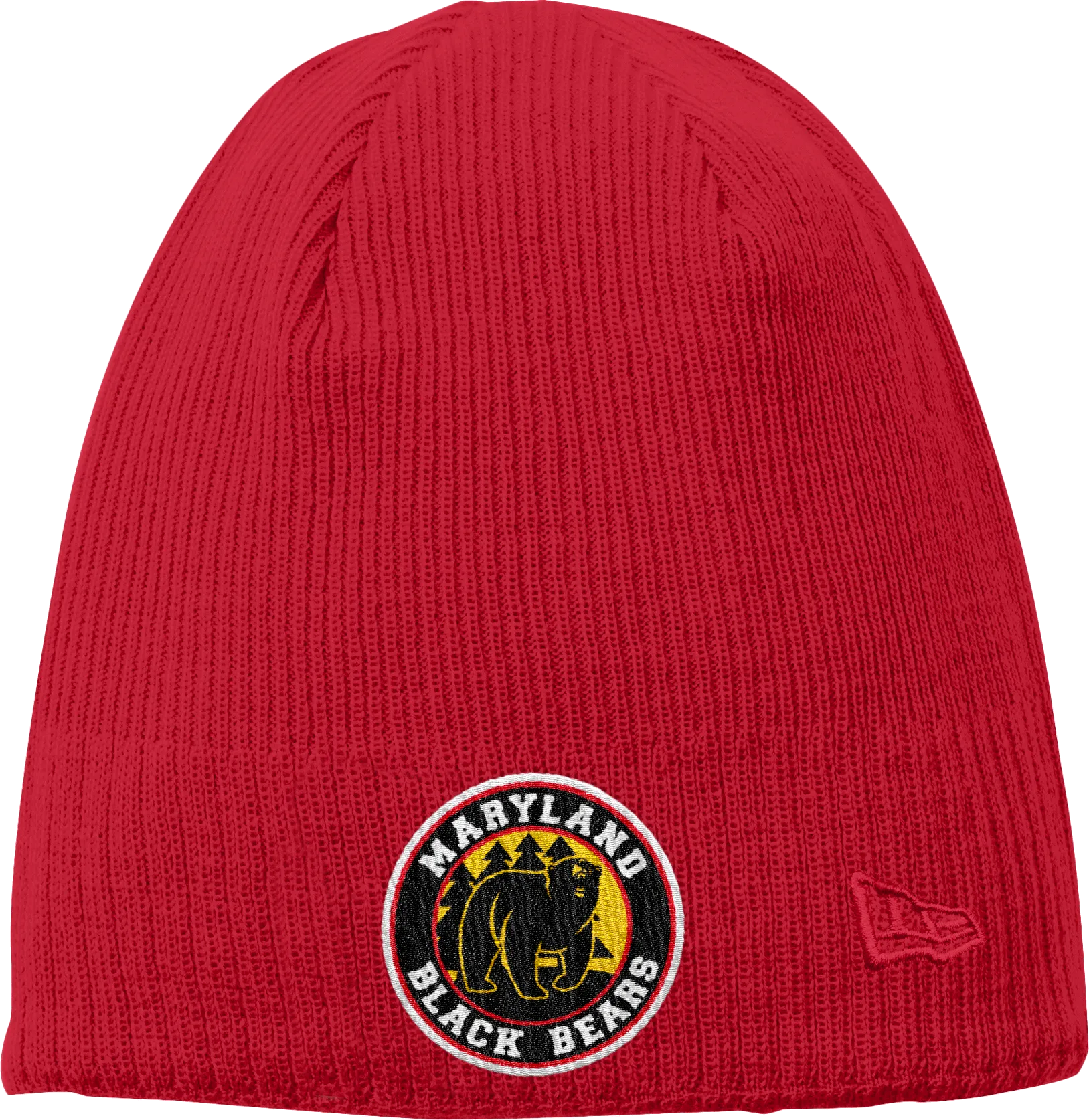 Maryland Black Bears New Era Knit Beanie