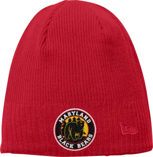 Maryland Black Bears New Era Knit Beanie