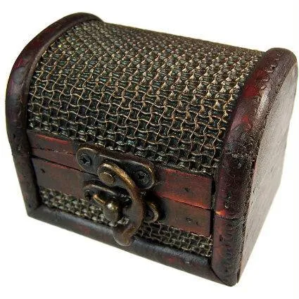 Med Colonial Box - Mesh Embossed