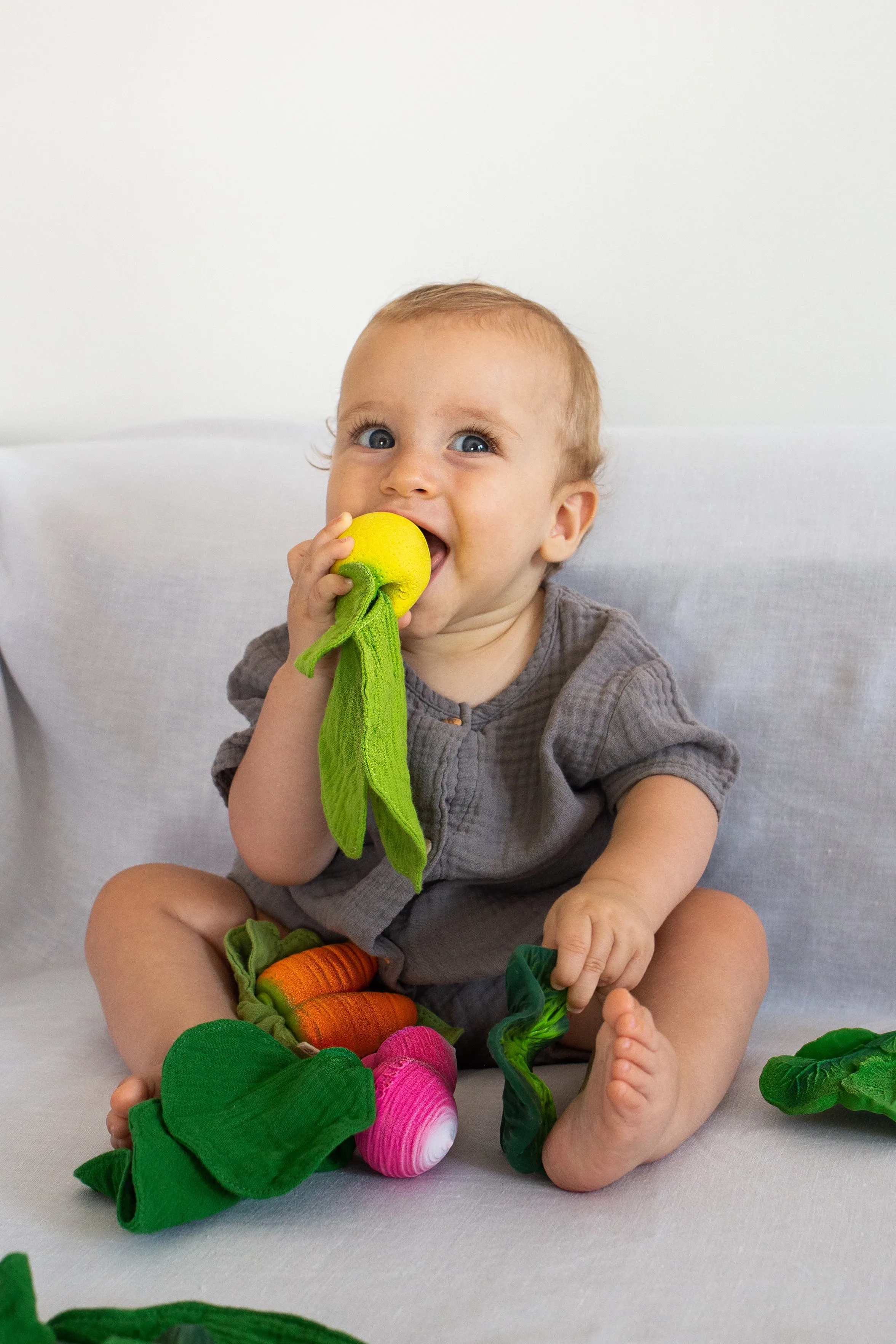 Mini Doudou Teether | John Lemon