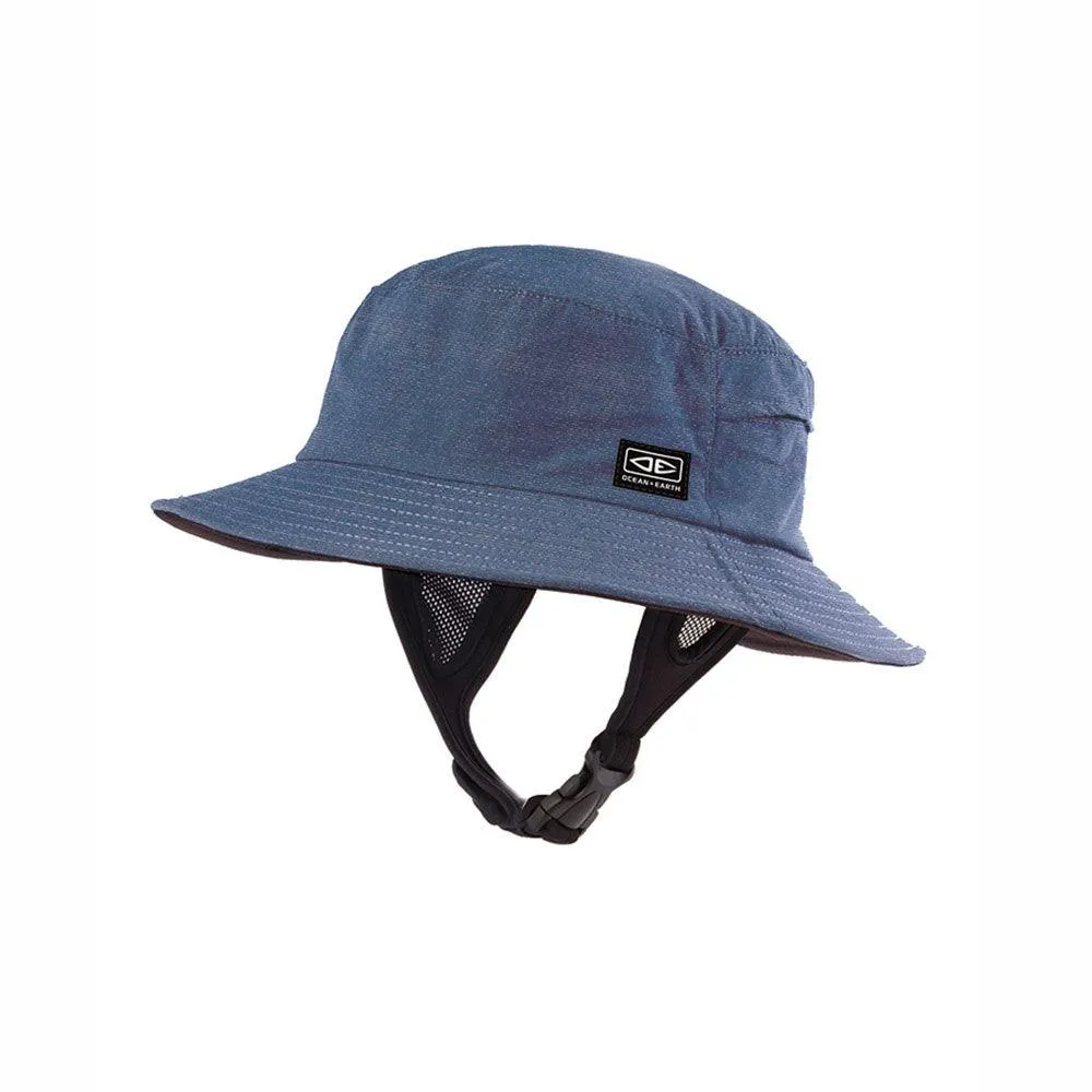 Ocean & Earth Kids Youth Bingin Soft Peak Surf Hat Blue