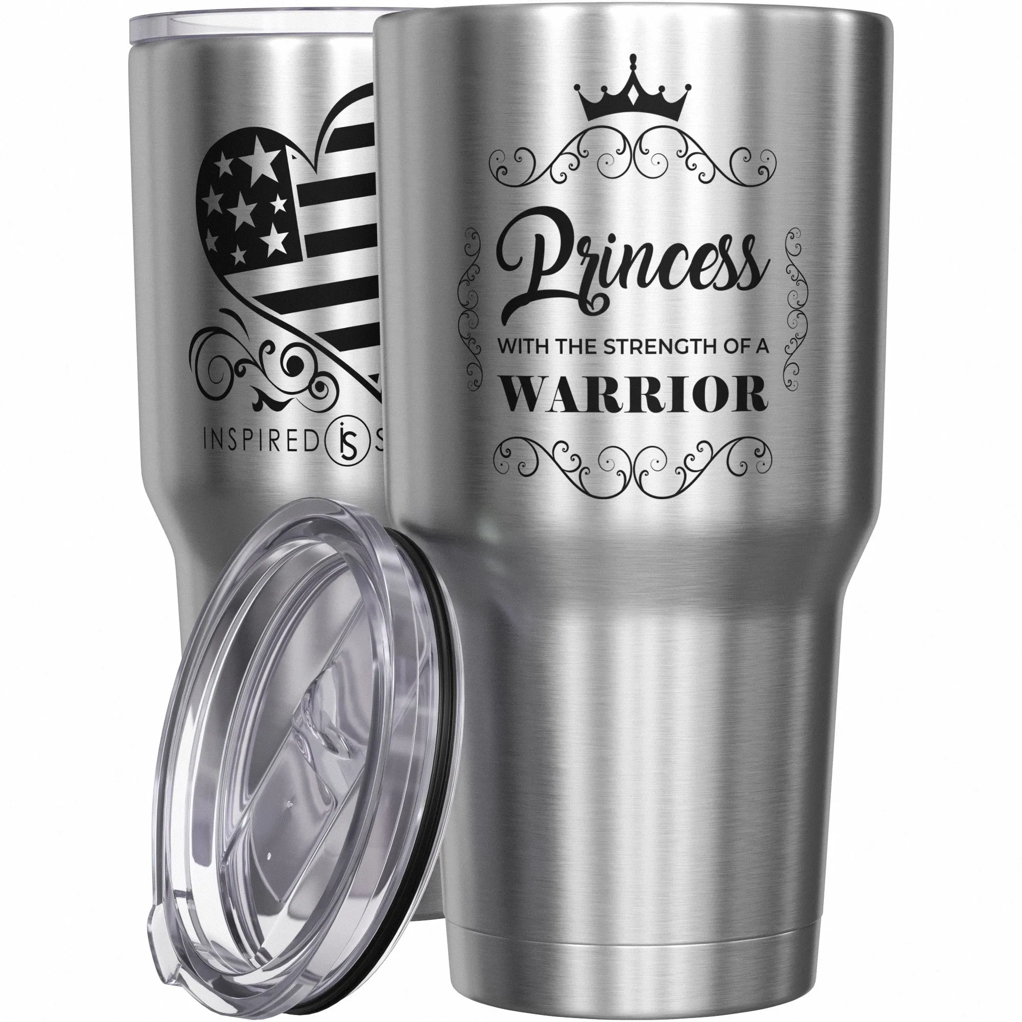 Princess with the Strength of a Warrior Tumbler