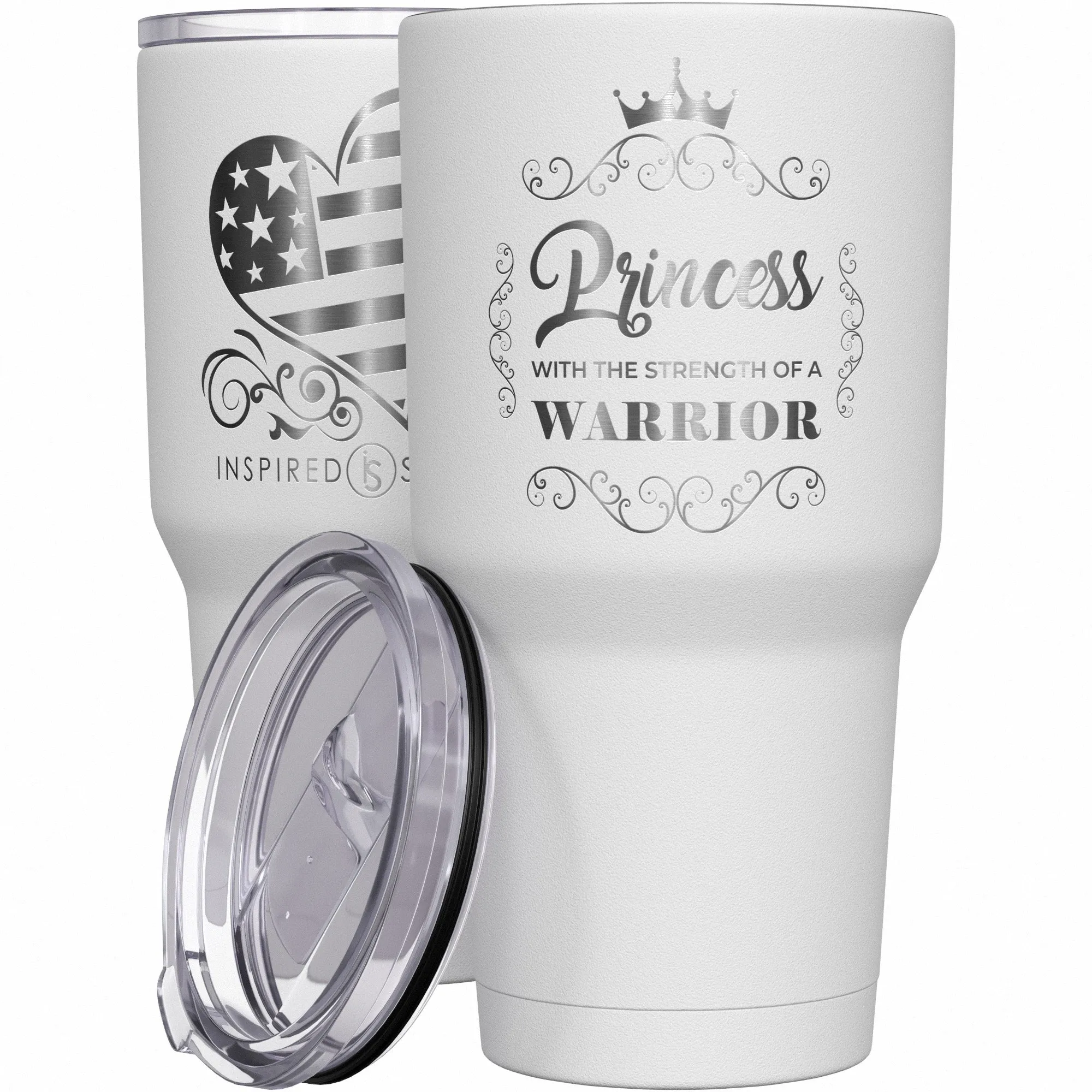 Princess with the Strength of a Warrior Tumbler