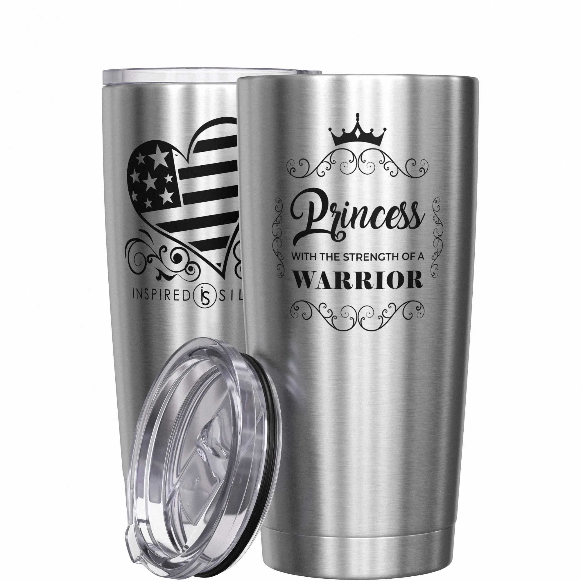 Princess with the Strength of a Warrior Tumbler