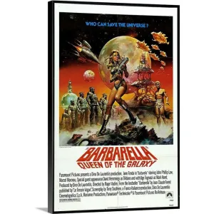 "Barbarella 1968" Canvas Wall Art