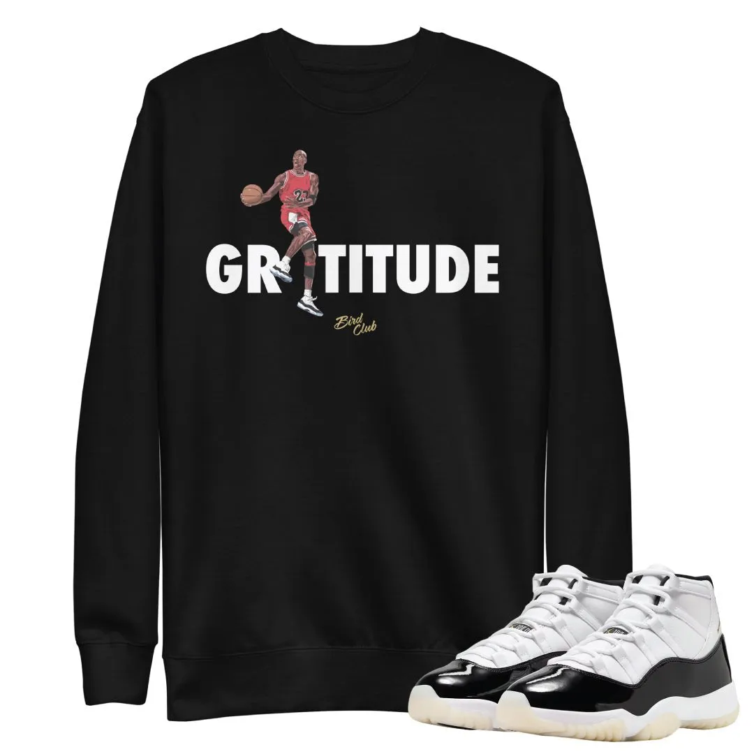 Retro 11 "Gratitude" Sweatshirt