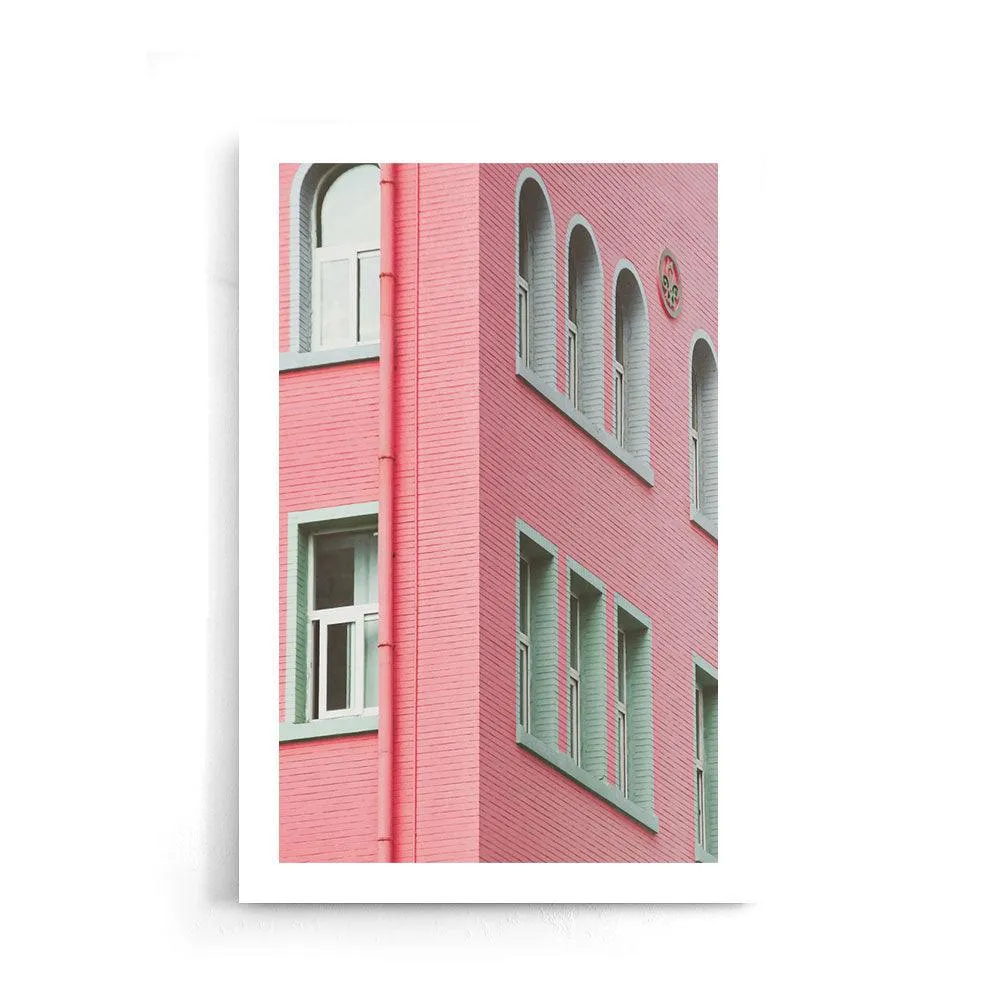 Roze Gebouw