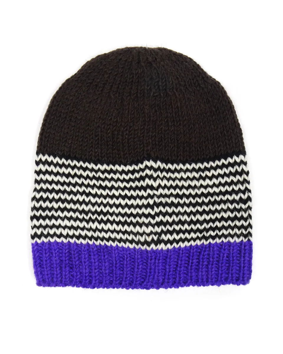 Striped Beanie